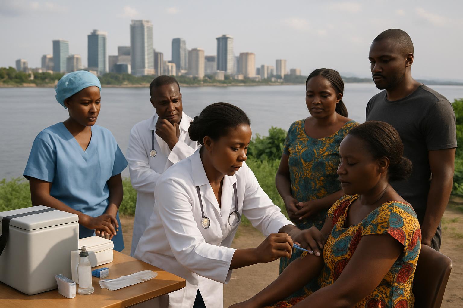 Kibirizi reçoit du matériel de MSF pour réhabiliter son réseau d'eau