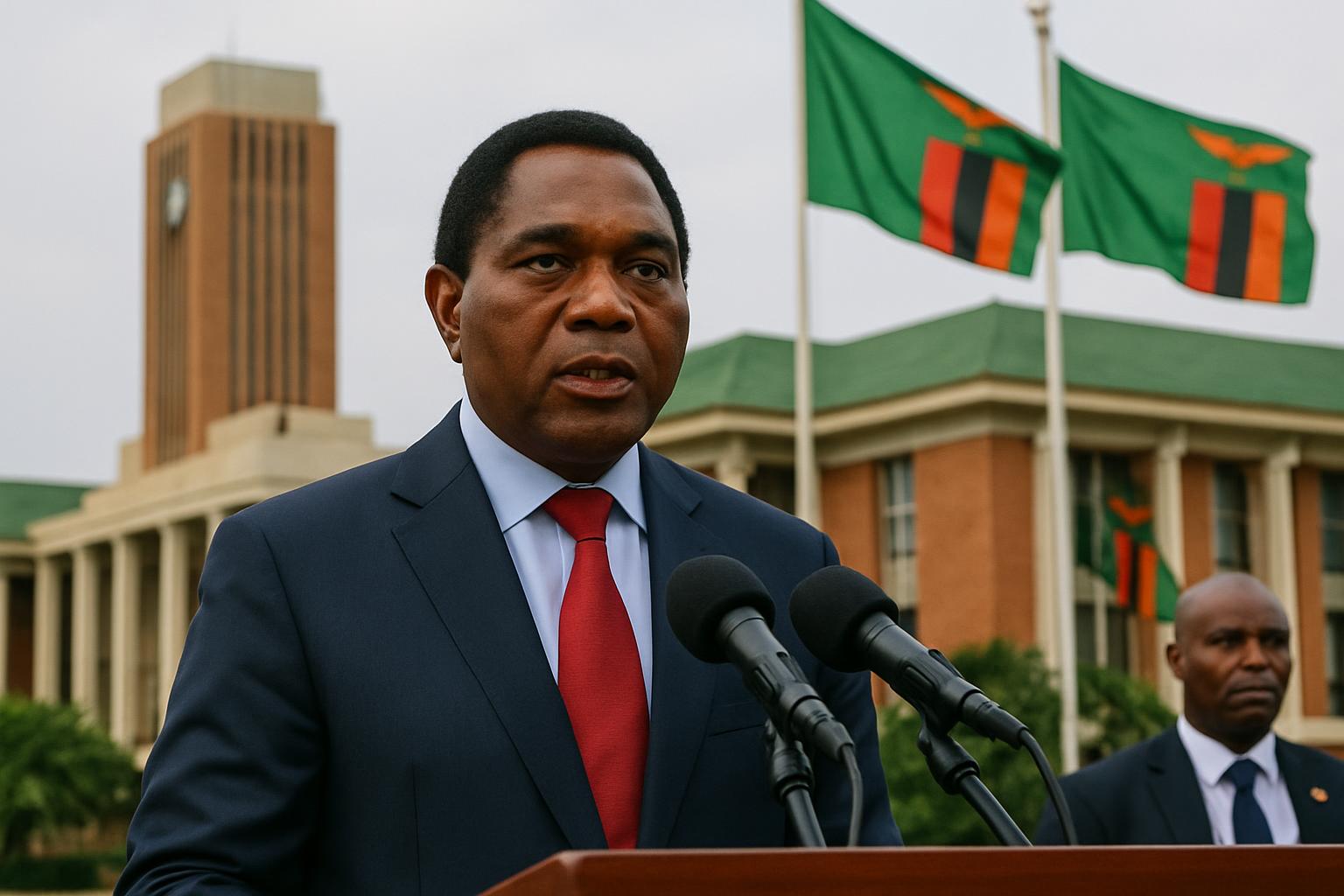 Les Zambiens votent alors que le président Hichilema brigue un second mandat
