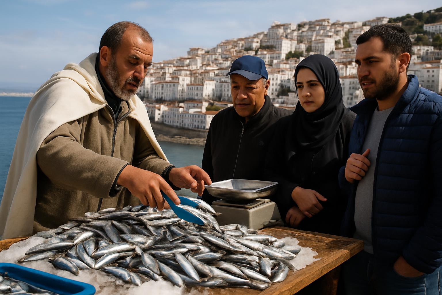 Sardines : Les prix chutent à 100 DA le kilo en Algérie