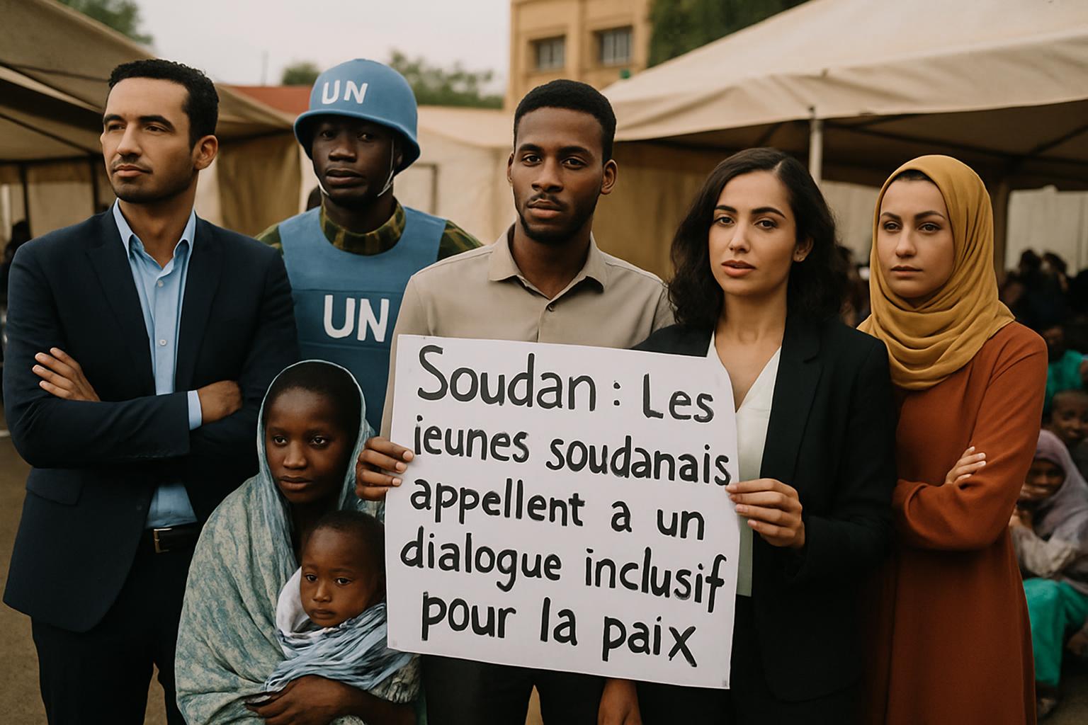 Soudan : Les jeunes soudanais appellent à un dialogue inclusif pour la paix