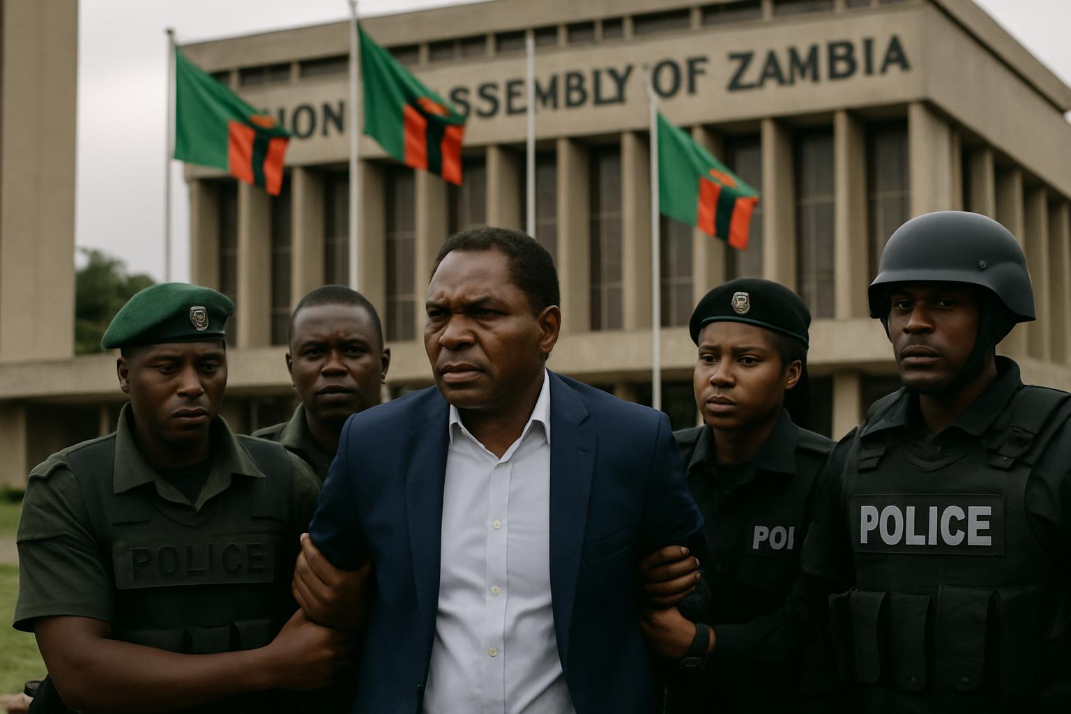 Arrestation de figures de l'opposition en Zambie après les élections présidentielles