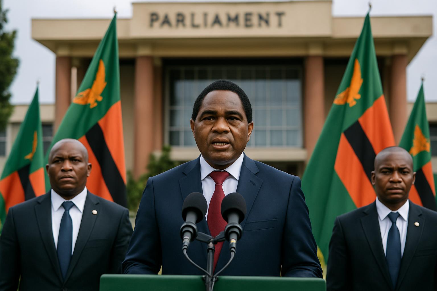 Hakainde Hichilema remercie les Zambiens et promet d'œuvrer pour tous