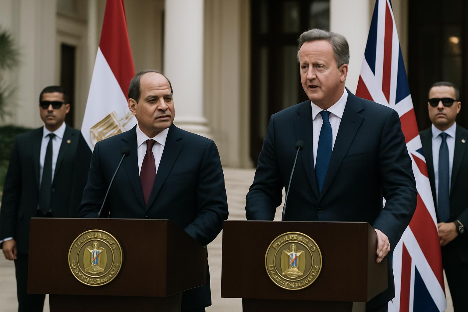 L'Égypte et le Royaume-Uni condamnent les propos d'un ministre israélien sur Gaza