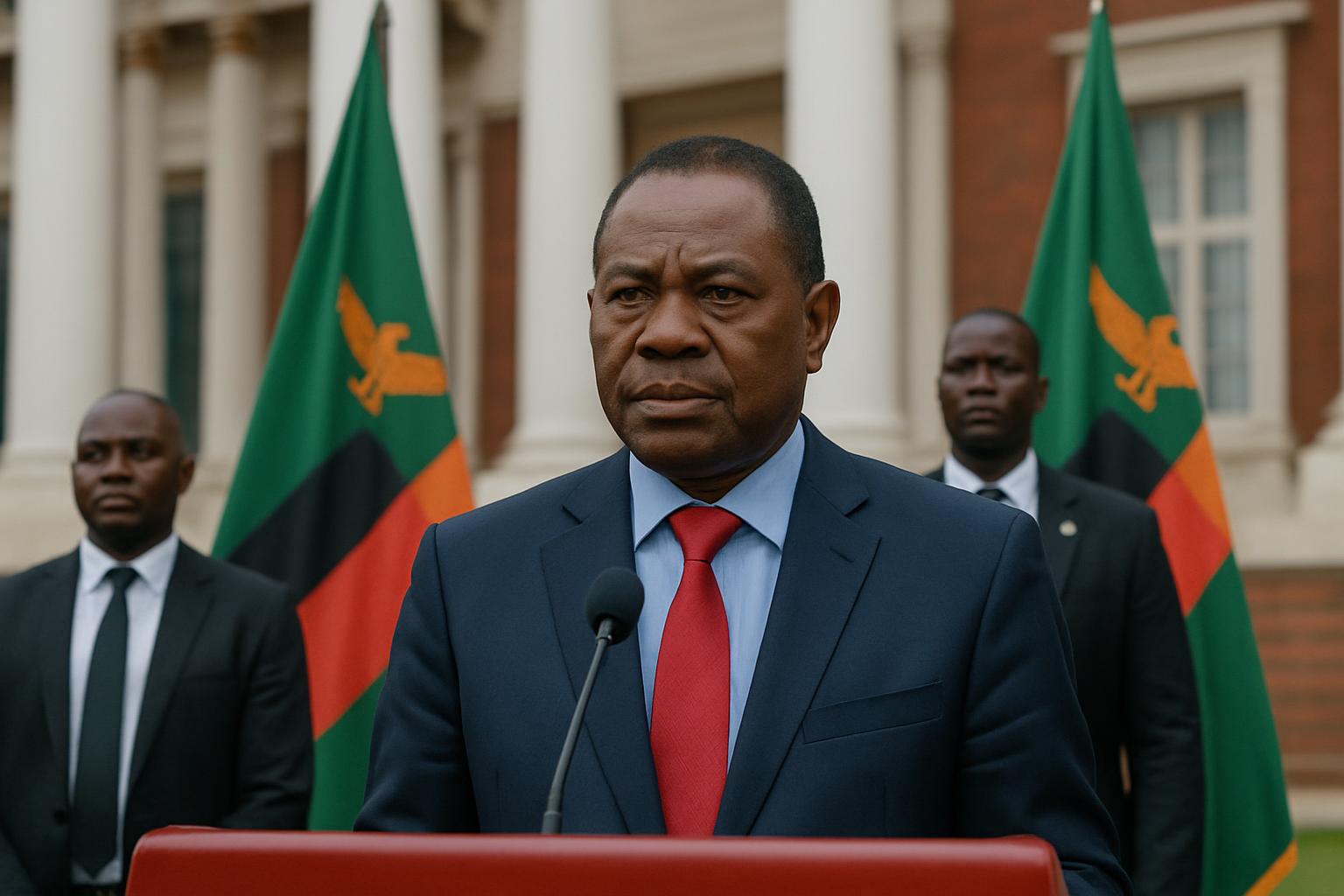 Hichilema ne sera pas investi immédiatement, déclare Mundubile