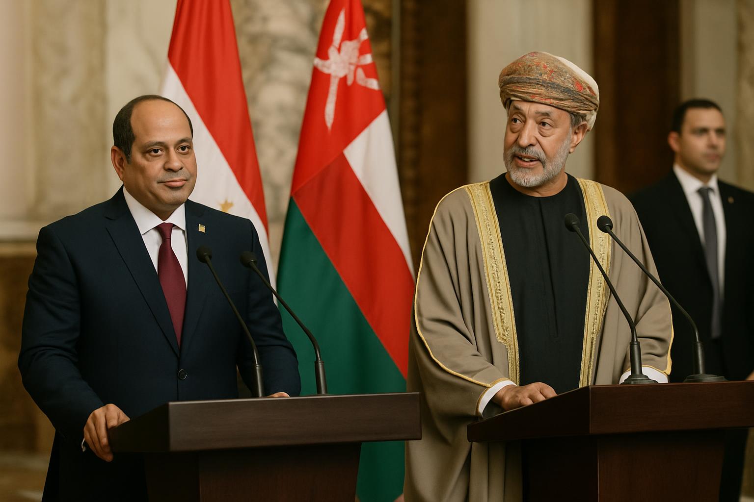 L'Égypte et Oman soulignent l'importance de maintenir le détroit d'Ormuz ouvert