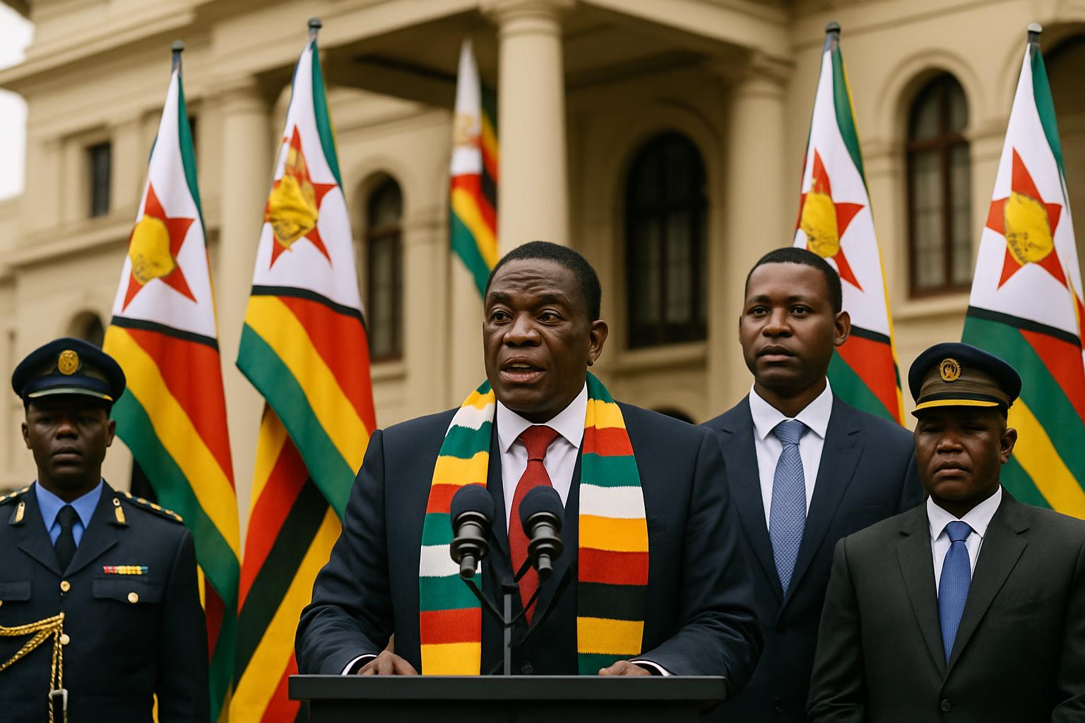 Zimbabwe : Mnangagwa place son allié Tagwirei en position de successeur
