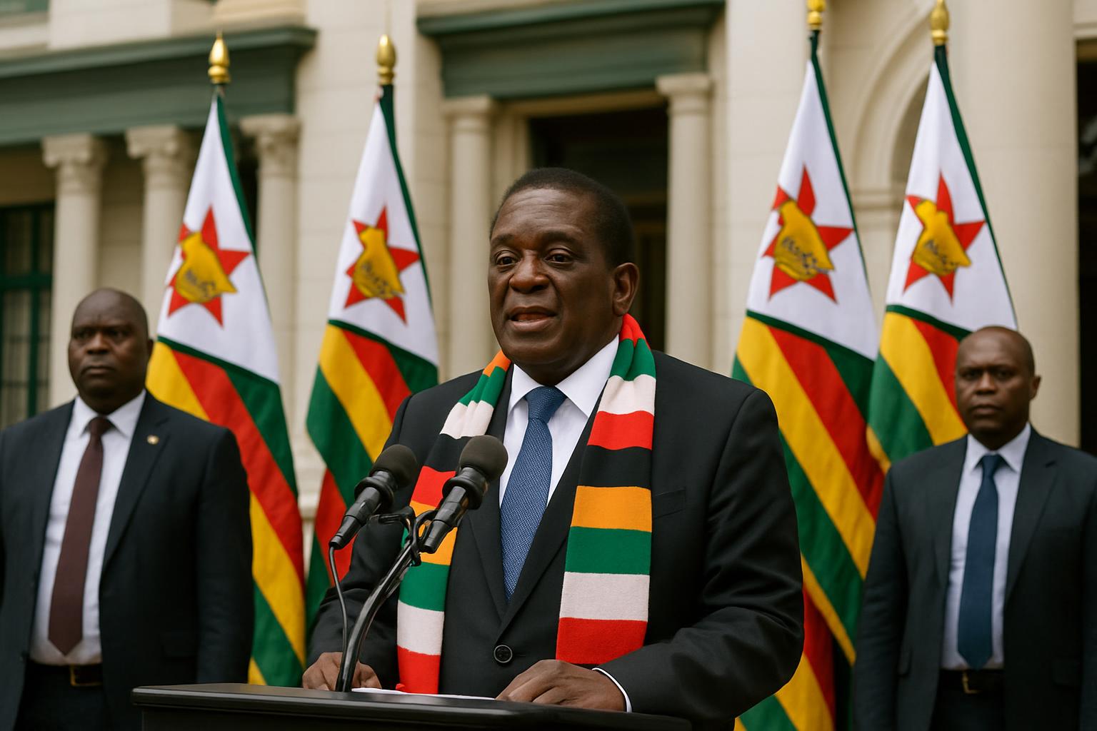 Emmerson Mnangagwa, maître du jeu politique au Zimbabwe