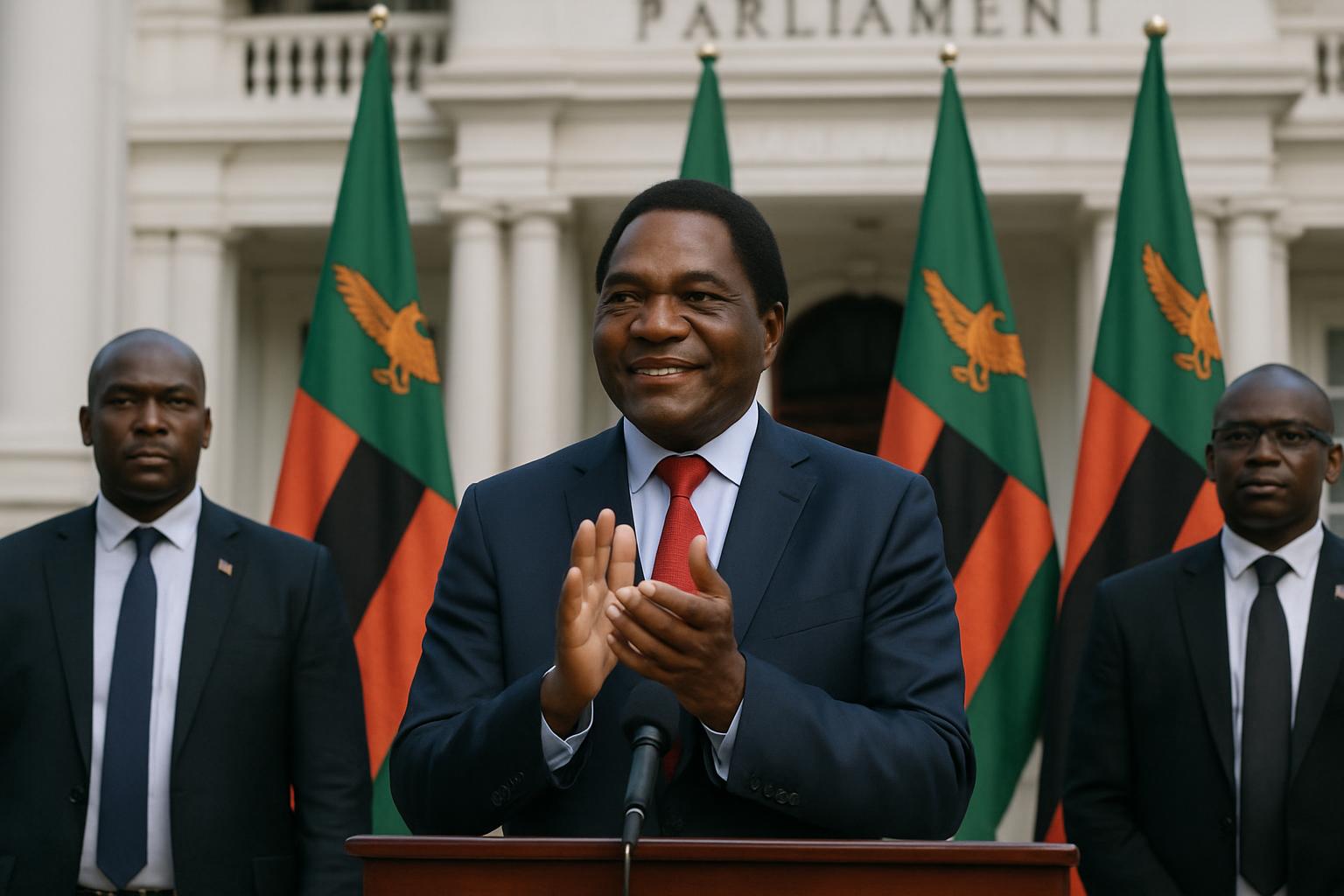 Félicitations au Président Hakainde Hichilema pour sa réélection