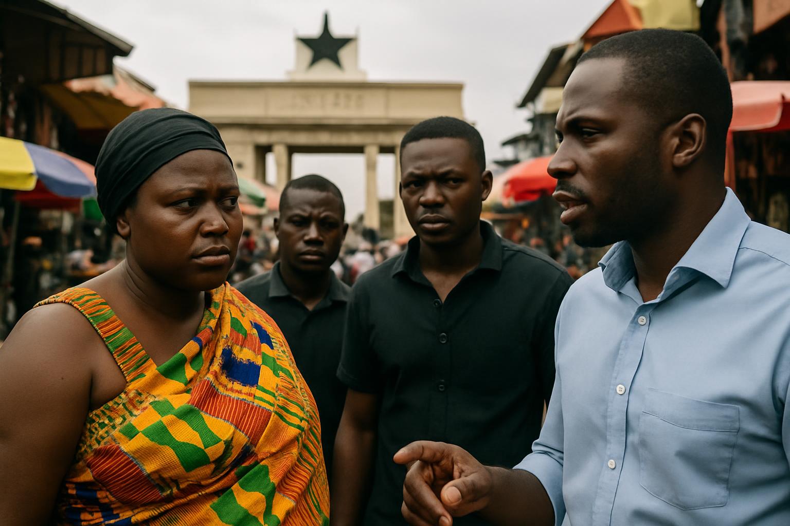 Le projet des marchés 24 heures au Ghana : qui en est responsable ?