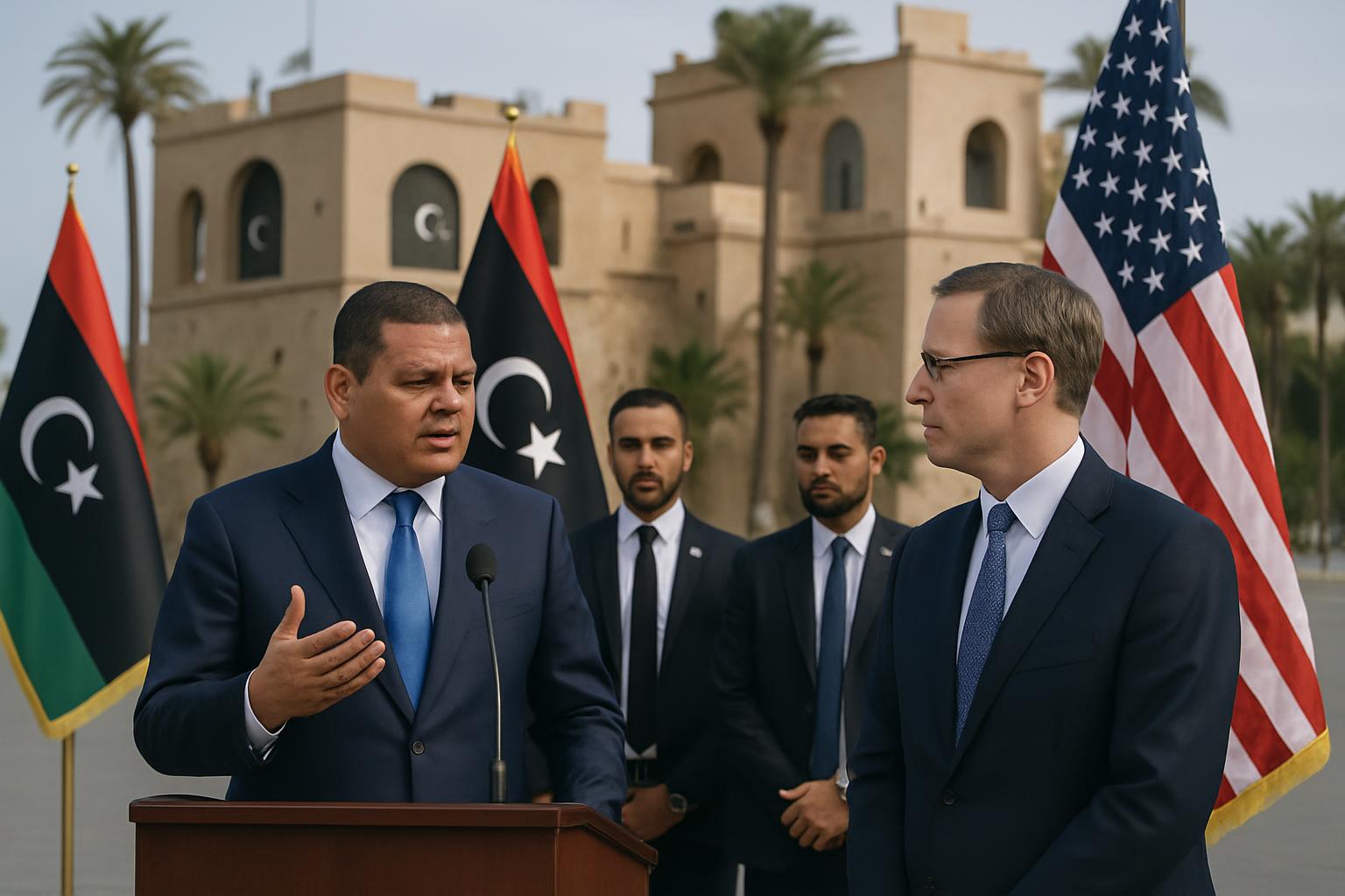 Le PM libyen Aldabaiba discute de développement avec une délégation de KBR