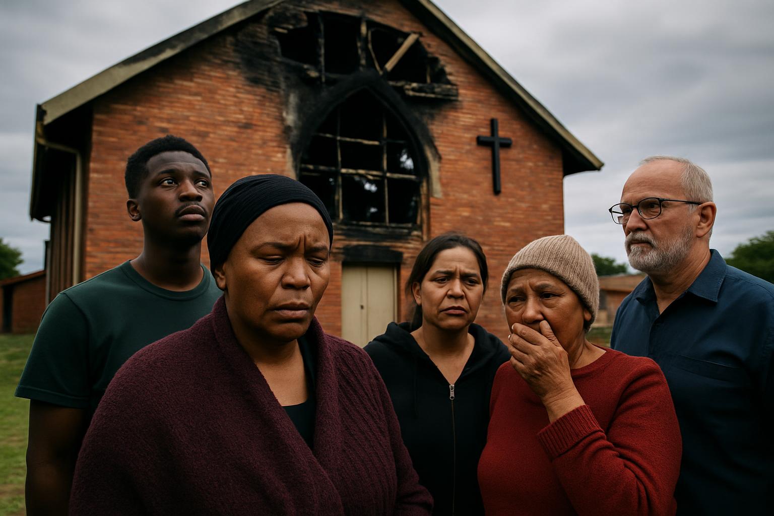 La église de Towerby attend les résultats de l'enquête sur l'incendie