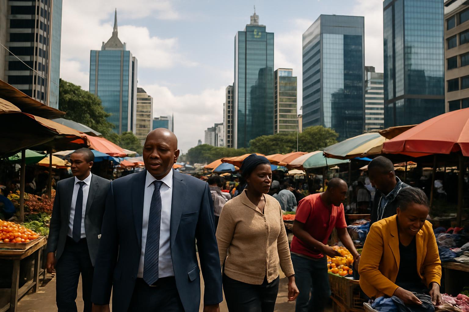 Kenya : Des policiers déployés à Nairobi face aux manifestations des commerçants