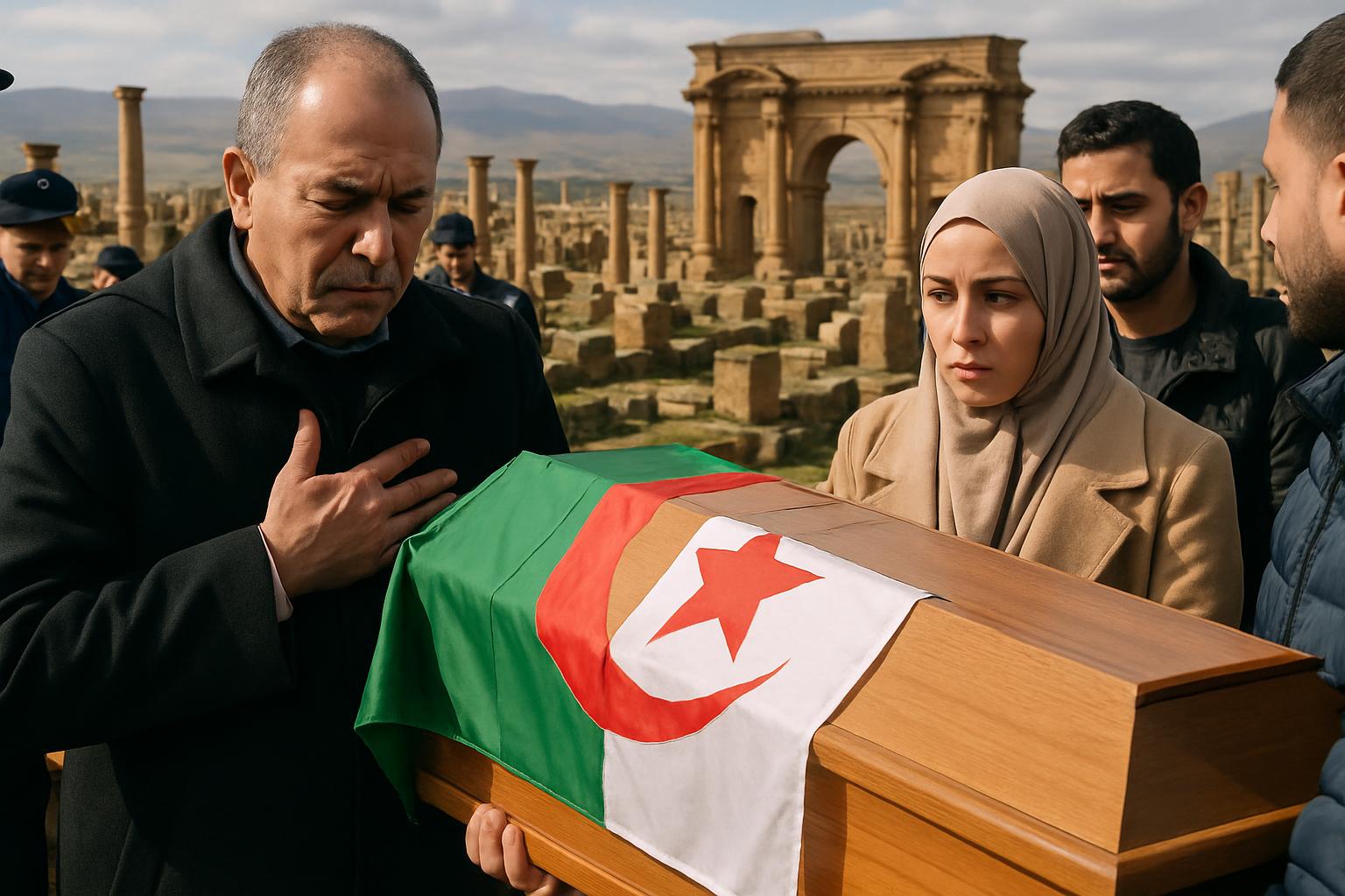 Tebboune ému par l'héroïsme d'un policier mort en sauvant une famille à Jijel