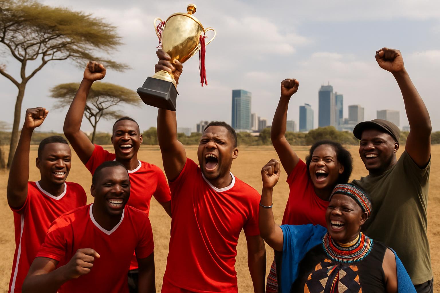 Ekhaya FC fait l'histoire en remportant la coupe Airtel Top 8