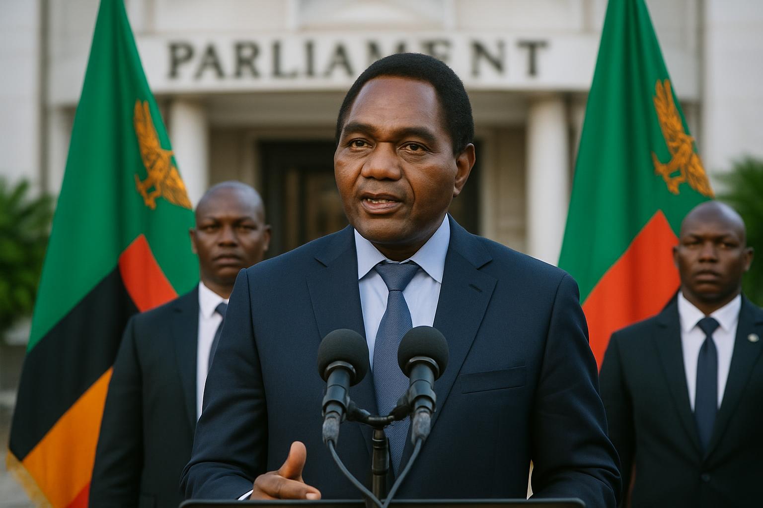 Hakainde Hichilema promet d'intensifier les investissements en Zambie