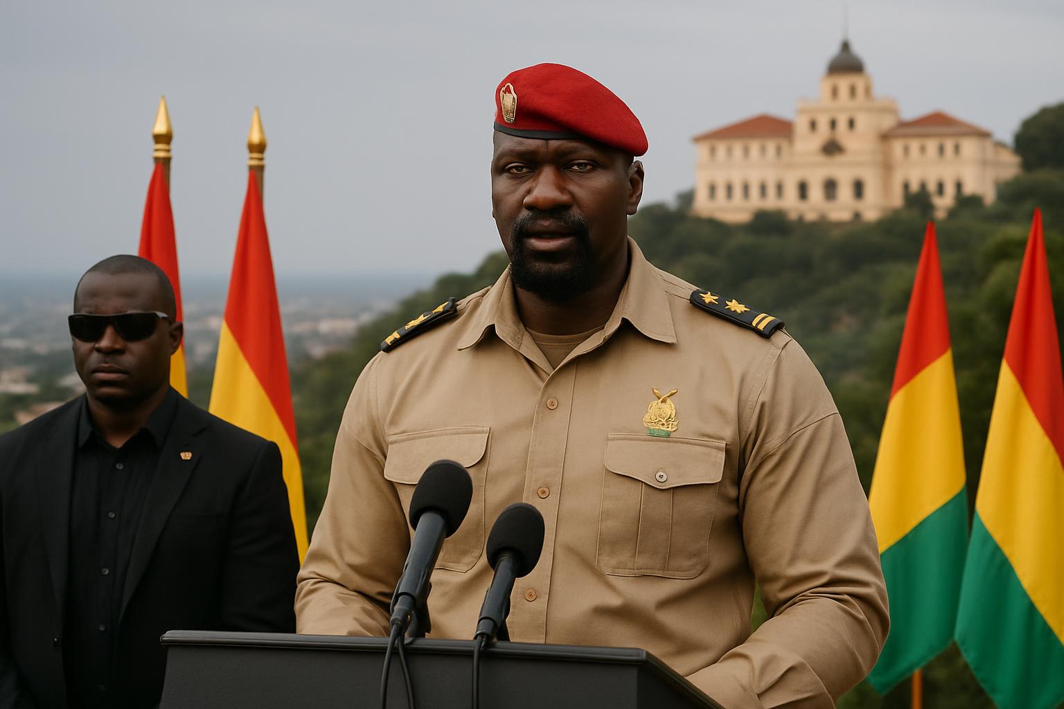 Naissance d'une petite fille pour le président guinéen Mamadi Doumbouya