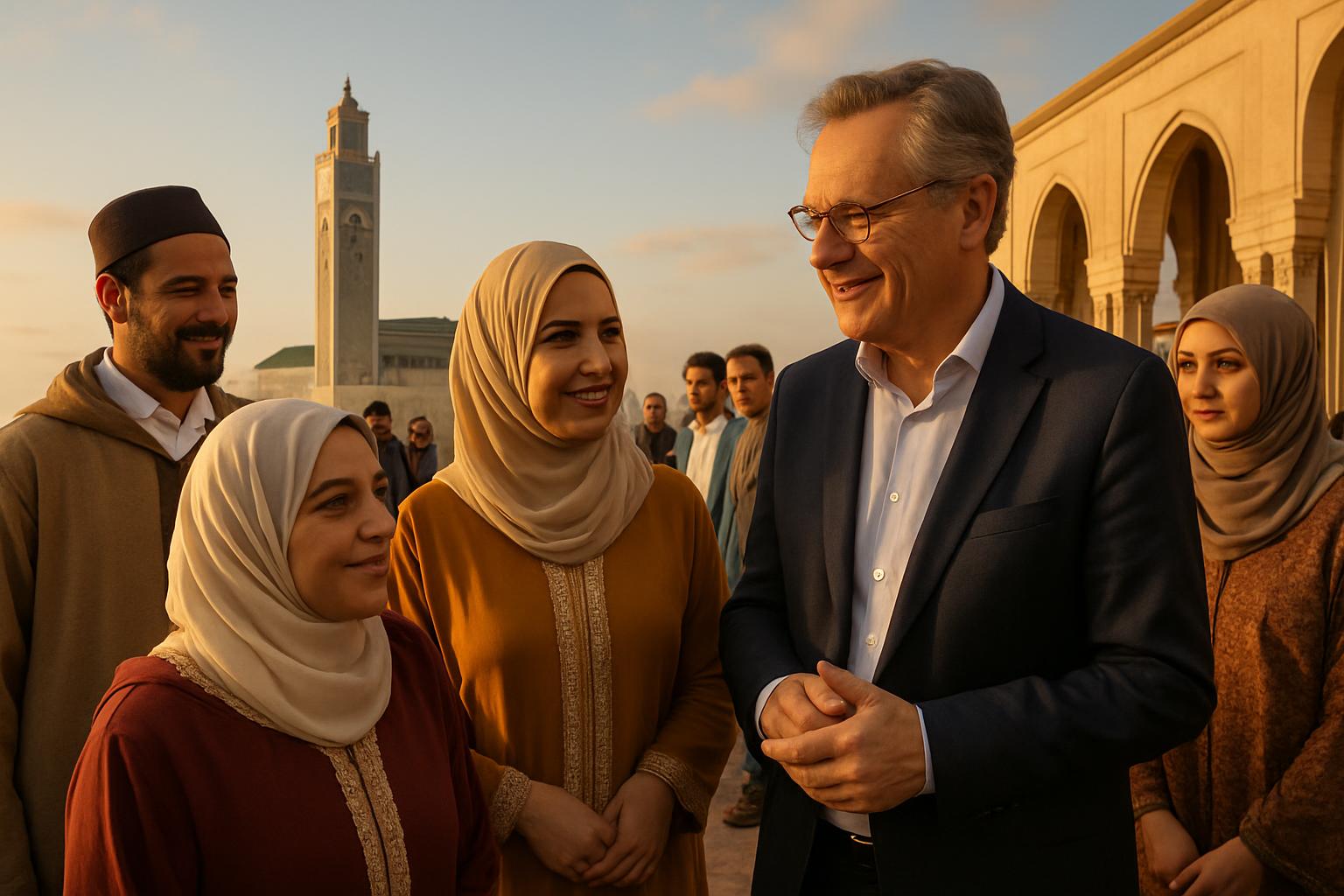 Casablanca : L'APD accueille Thierry Watelet pour discuter de l'engagement collectif
