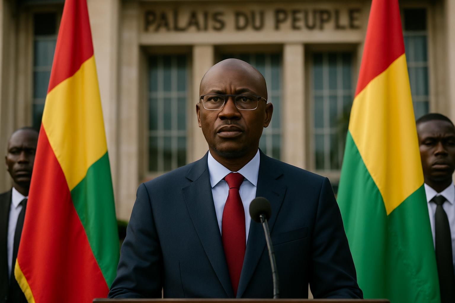 Mory Kaba, leader de l'opposition autoproclamée en Guinée