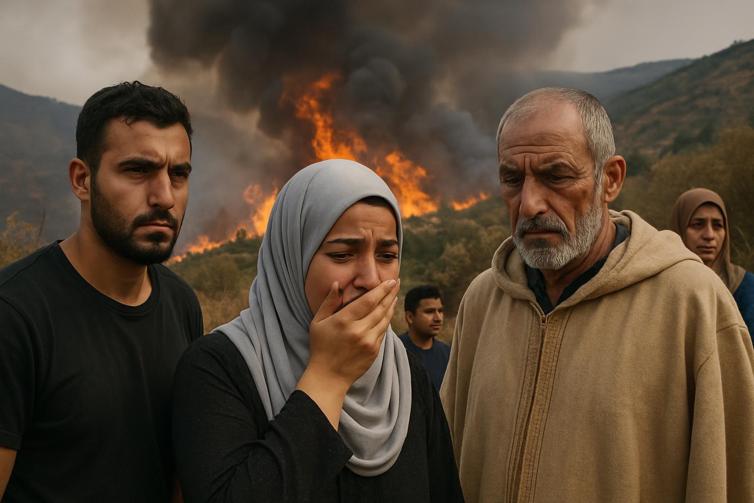 Incendies à Jijel : neuf suspects écroués pour incendies volontaires