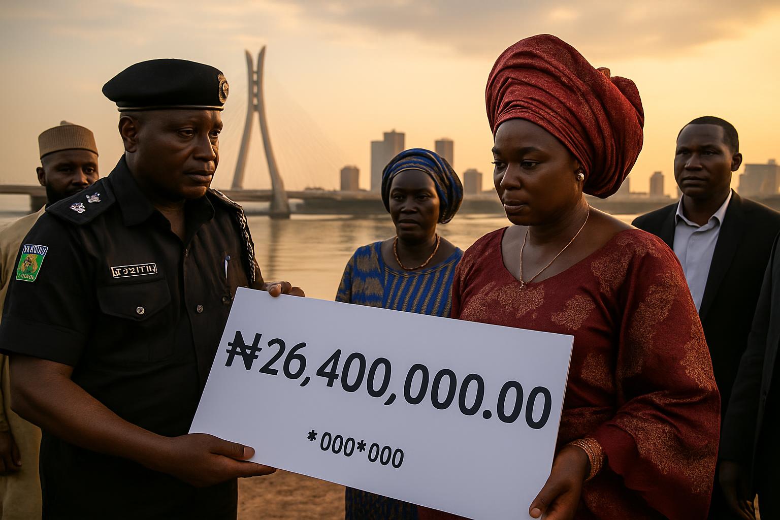 La police présente 26,4 millions N aux familles des 52 officiers décédés dans l'État d'Imo