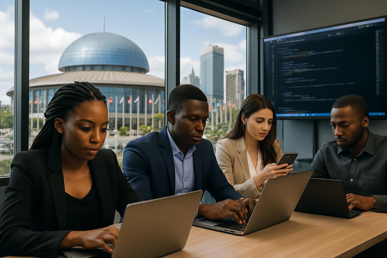 Les géants de la technologie américaine construisent l'avenir de l'IA sans l'Afrique