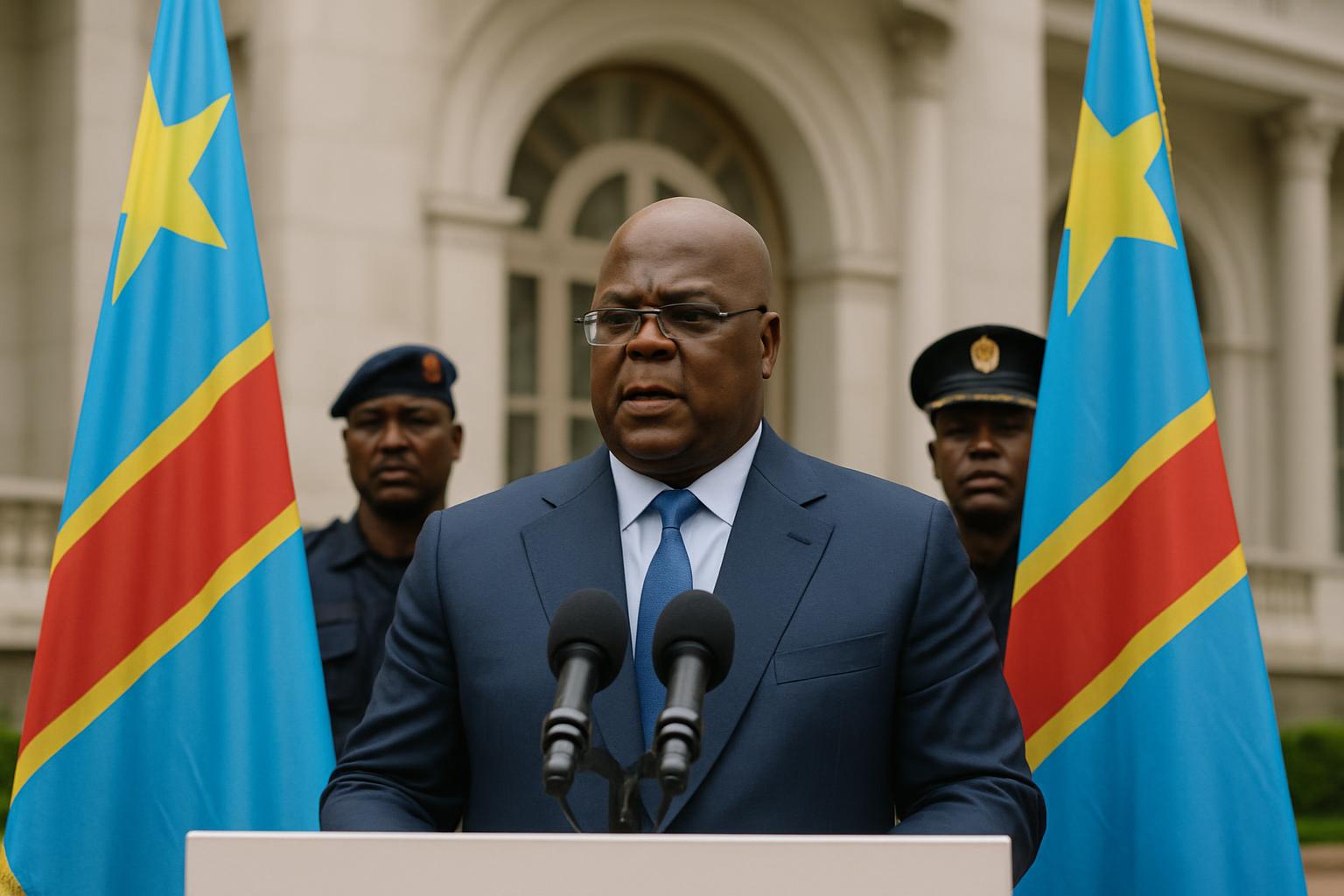 Tshisekedi face à la contestation pour un troisième mandat en RDC