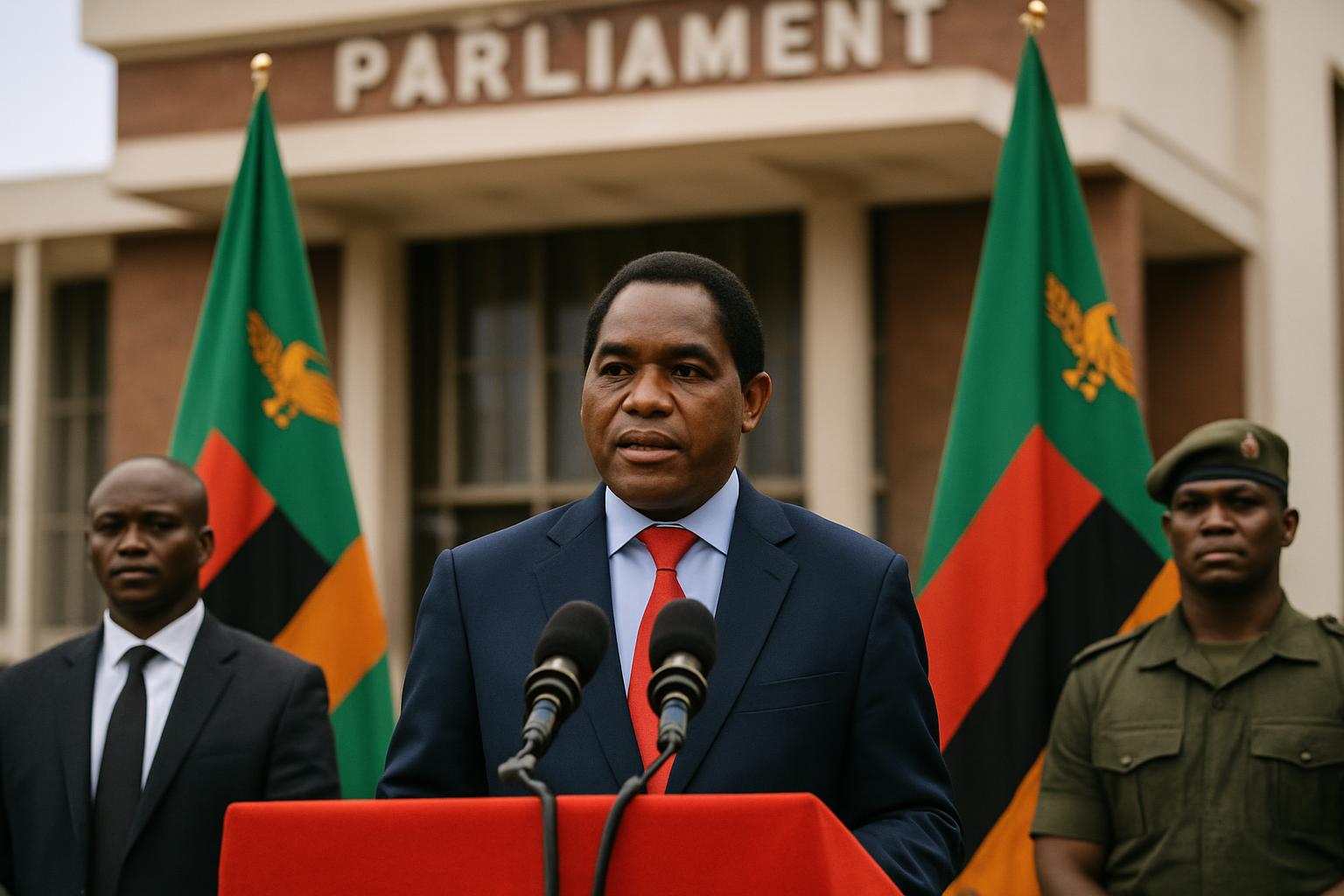 Le président Hichilema nomme 5 députés en Zambie