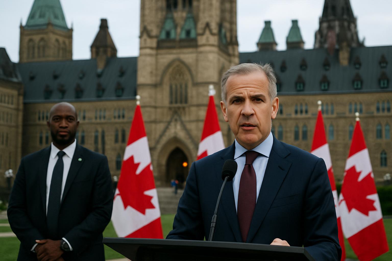 Carney présente le Canada aux investisseurs mondiaux au milieu de la guerre commerciale avec les États-Unis