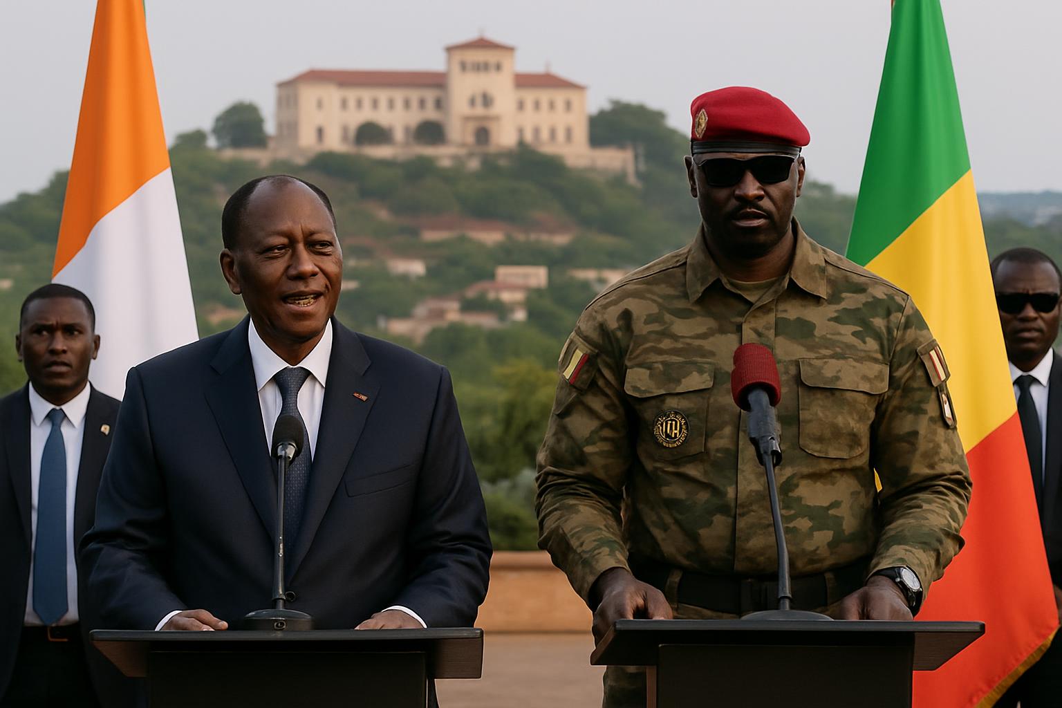 Côte d’Ivoire et Guinée : partenariat renforcé entre Ouattara et Doumbouya