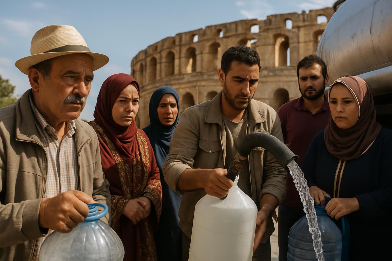 Eau potable : Les perturbations continuent dans trois gouvernorats tunisiens
