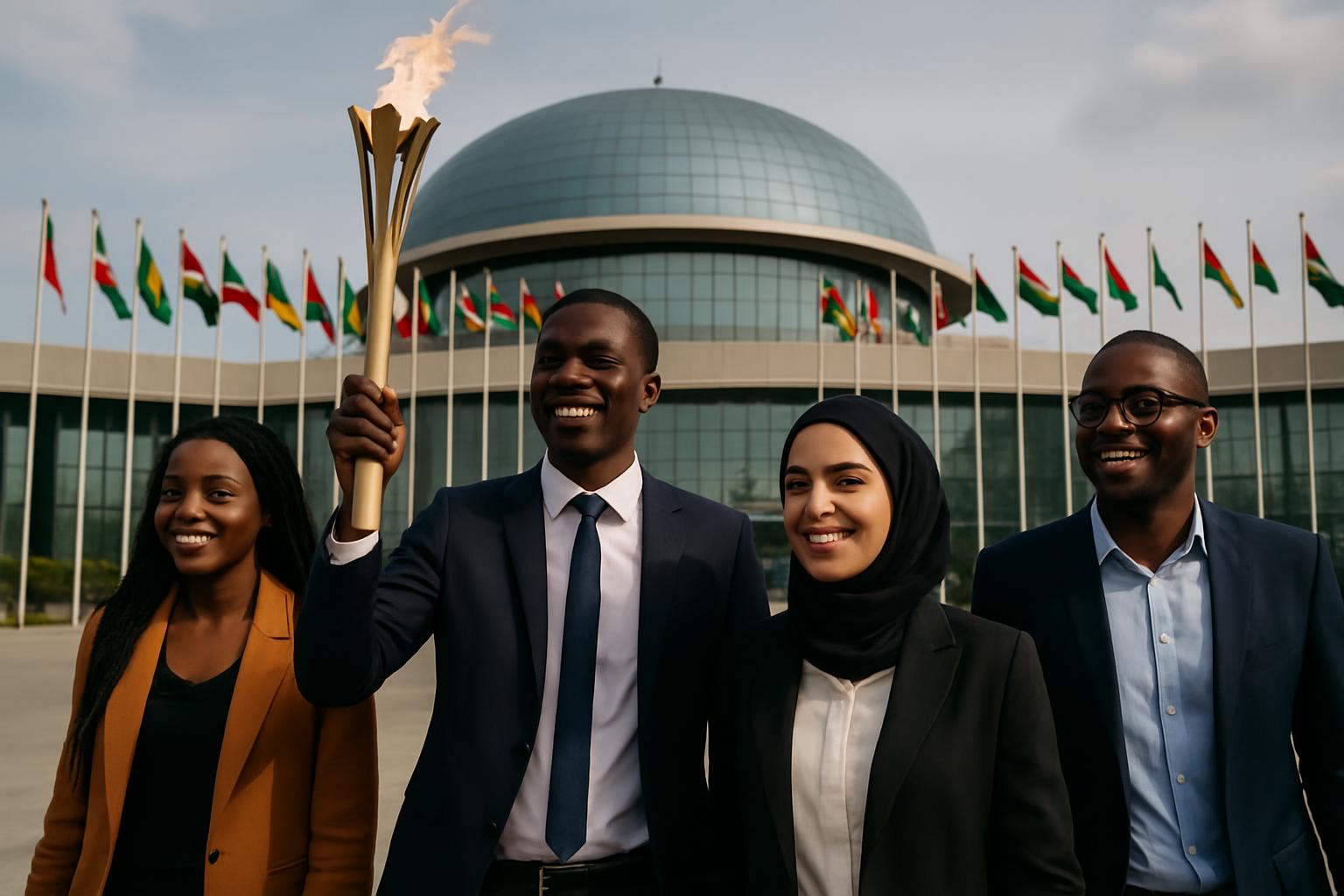 JOJ-2026 : la flamme olympique s'élance à Dakar