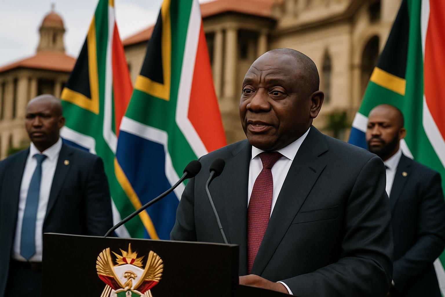 Afrique du Sud : Ramaphosa en repos après une maladie