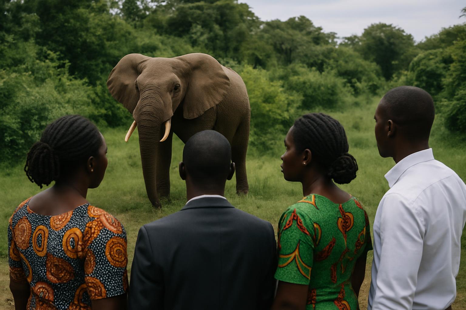 Mont Péko : la présence des éléphants de forêt confirmée, l’OIPR renforce leur suivi scientifique