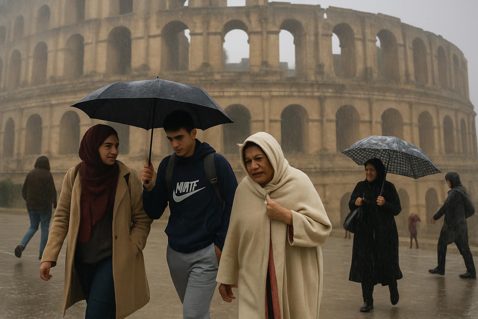 Intempéries : suspension des cours dans le gouvernorat de Tunis