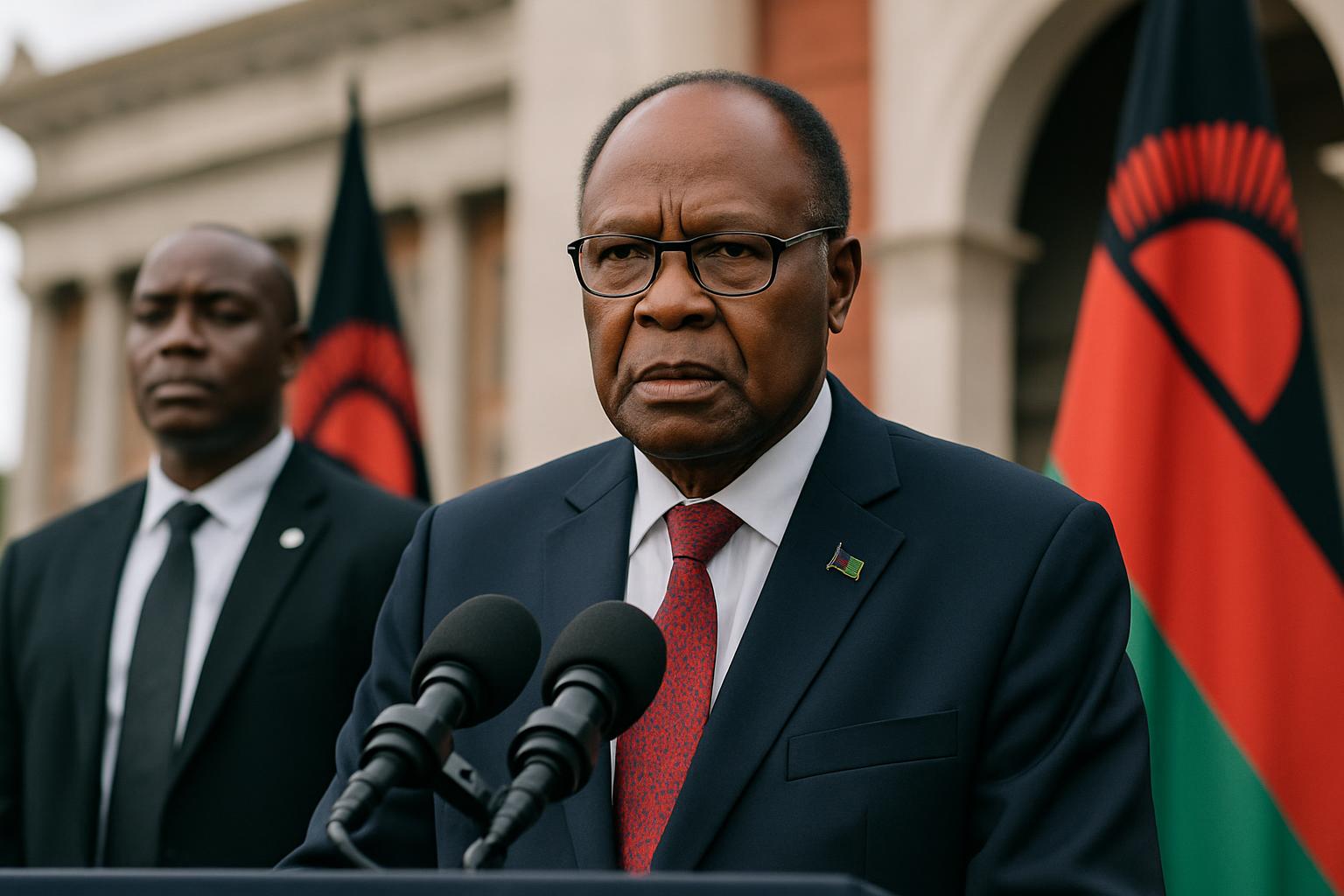 Chaponda dirige la délégation réduite du Malawi à l'Assemblée générale de l'ONU