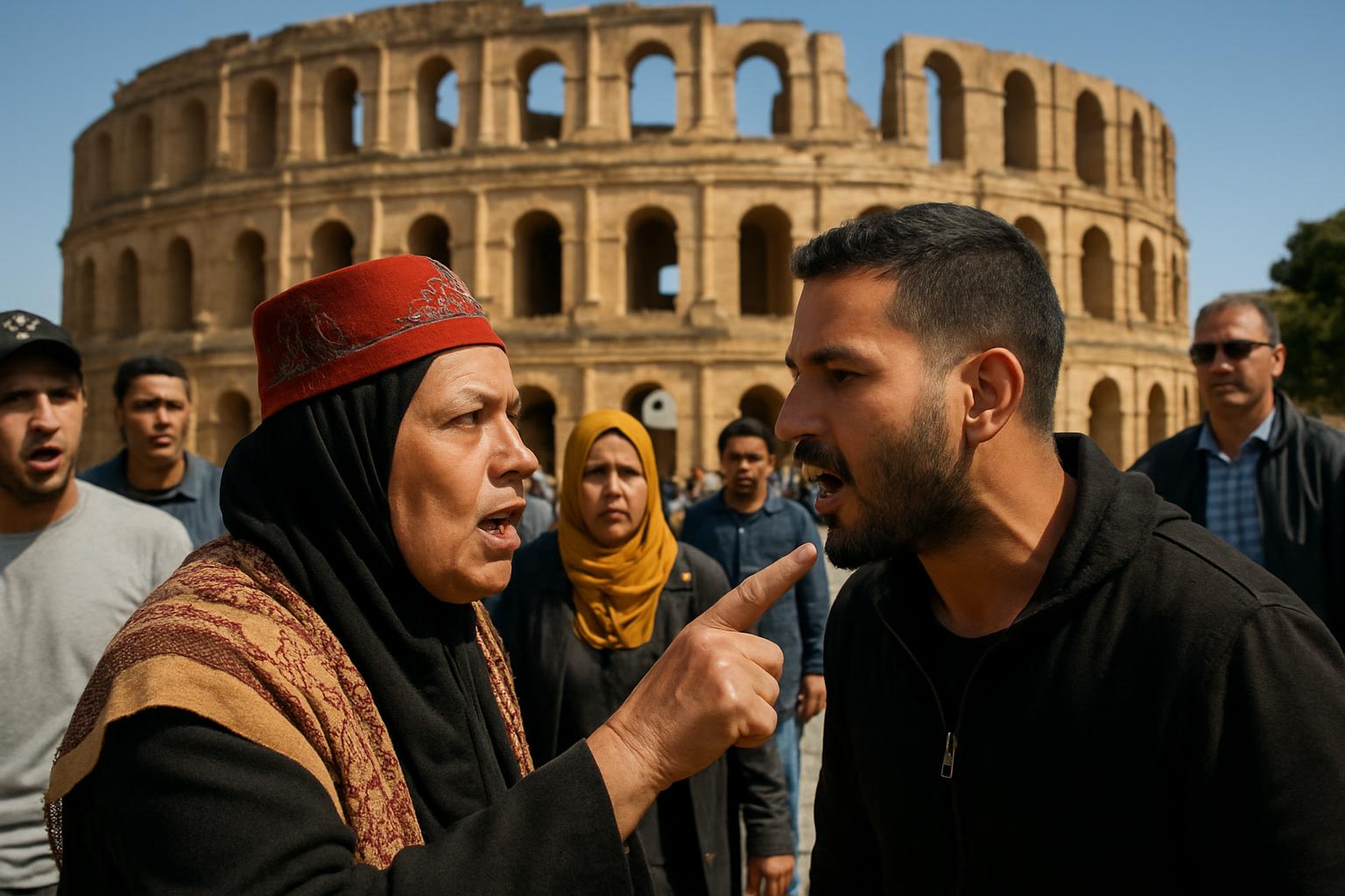 Le courage de Saïdani face aux chômeurs en Tunisie