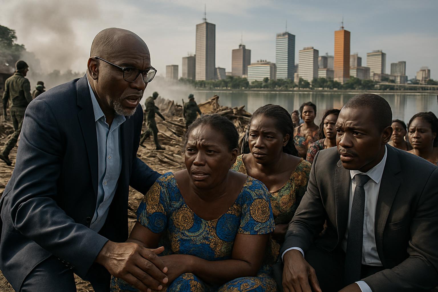Déguerpissements : Bacongo défend son action à Abidjan