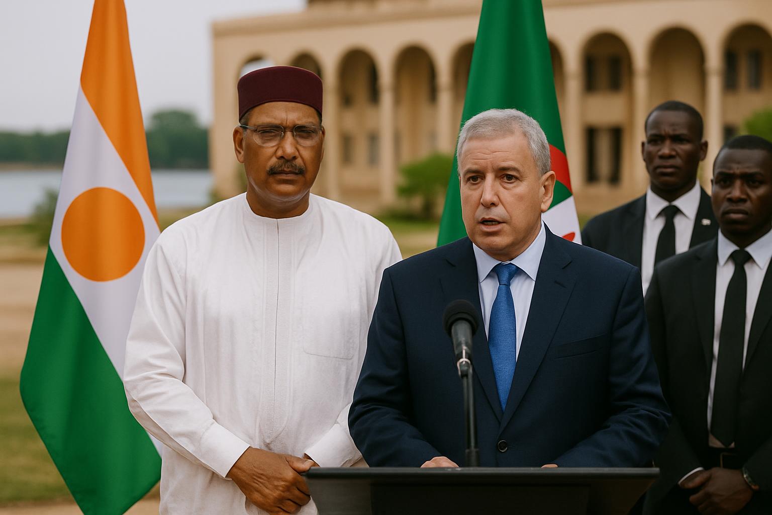 Coopération Nigéro-Algérienne : Mohamed Arkab à Niamey pour le TSGP
