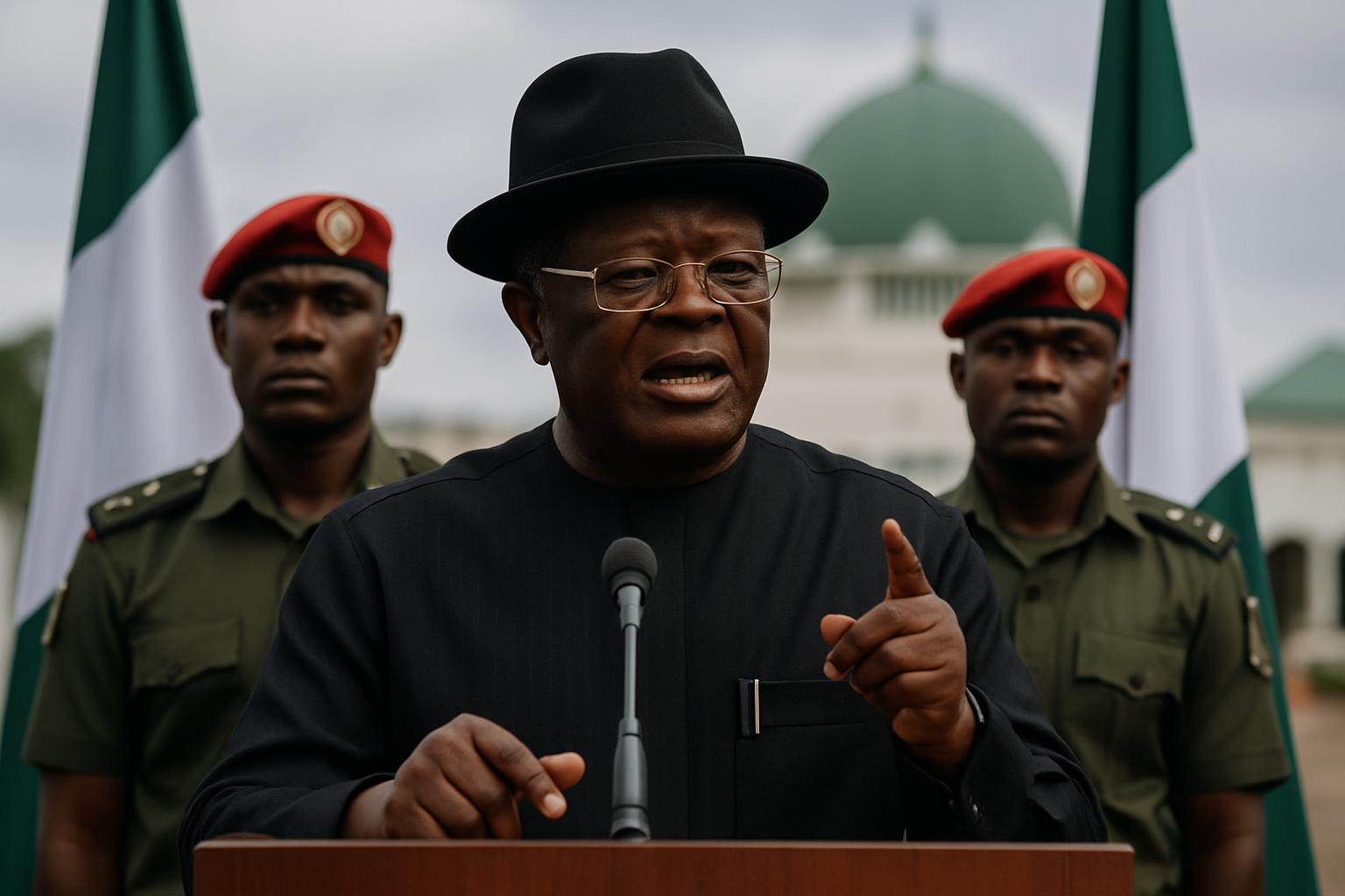 David Umahi ordonne l'affichage des photos de Tinubu sur le premier pont Niger