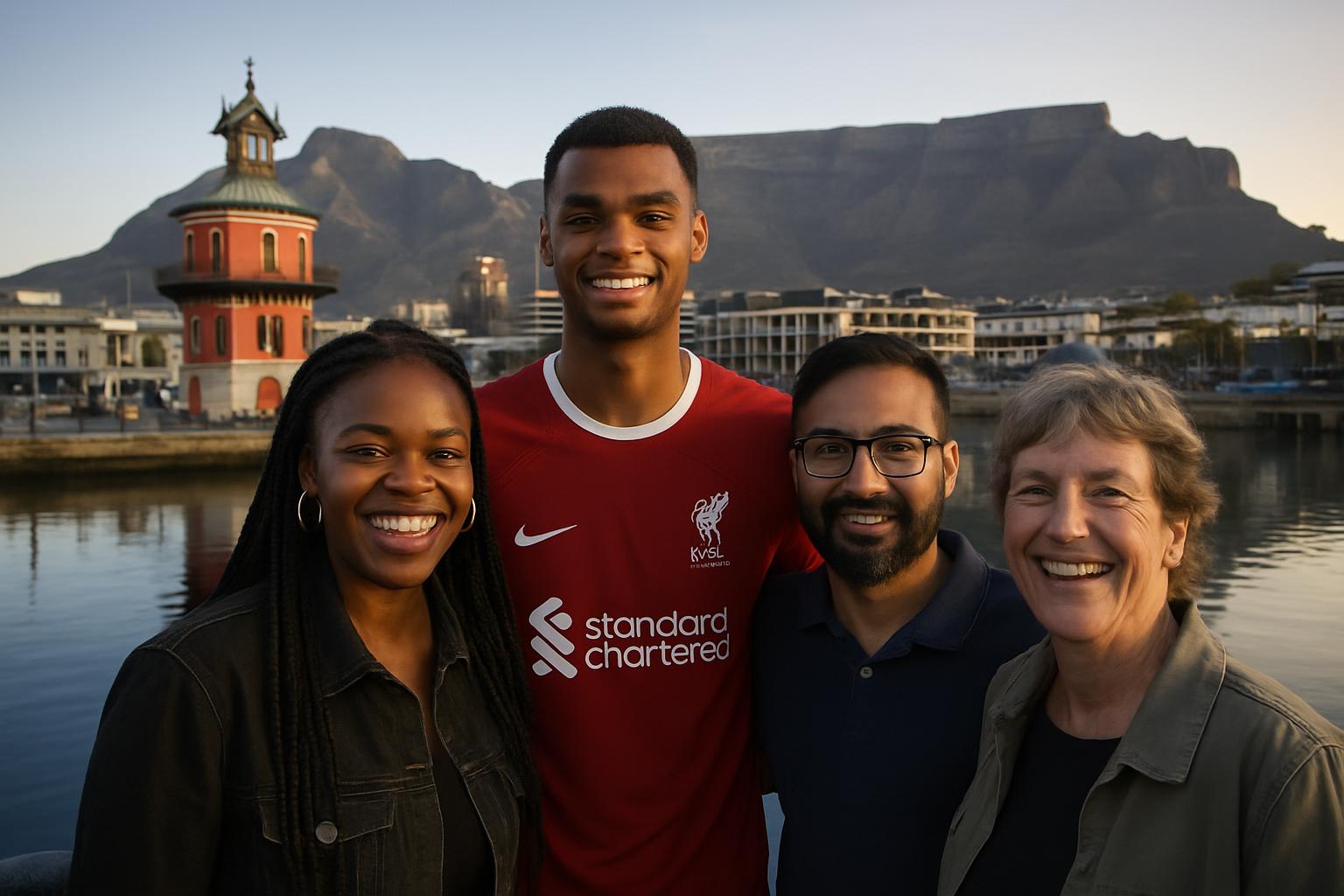 Cody Gakpo et Liverpool souhaitent une bonne Journée du Patrimoine à l'Afrique du Sud