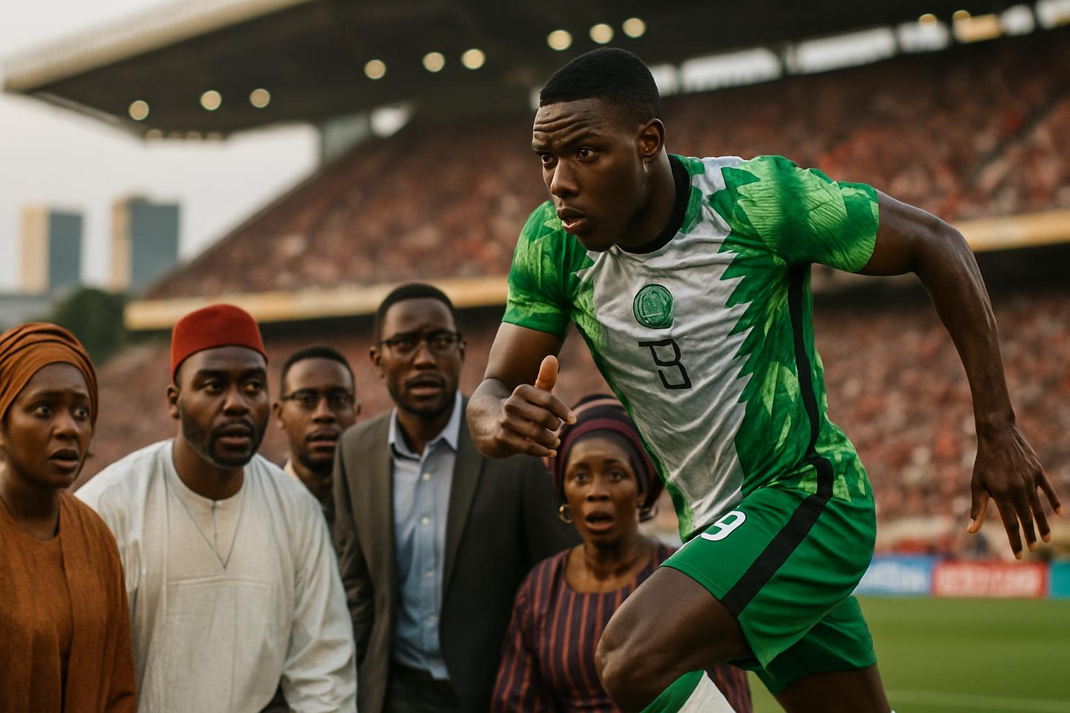 Les Nigérians réagissent à l'utilisation d'une voiture pour les joueurs des Super Eagles