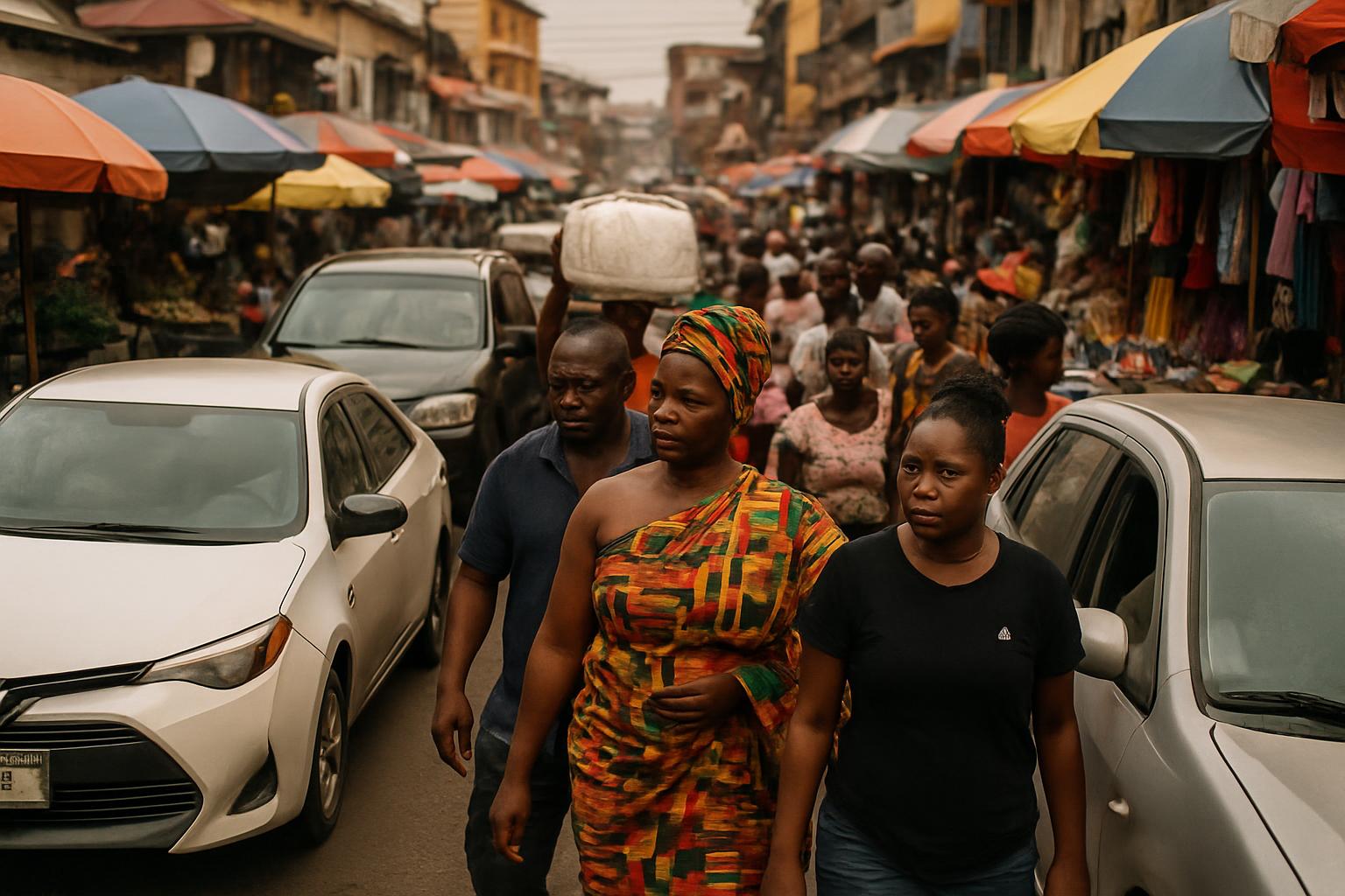 La désorganisation récurrente à Kumasi, Ghana