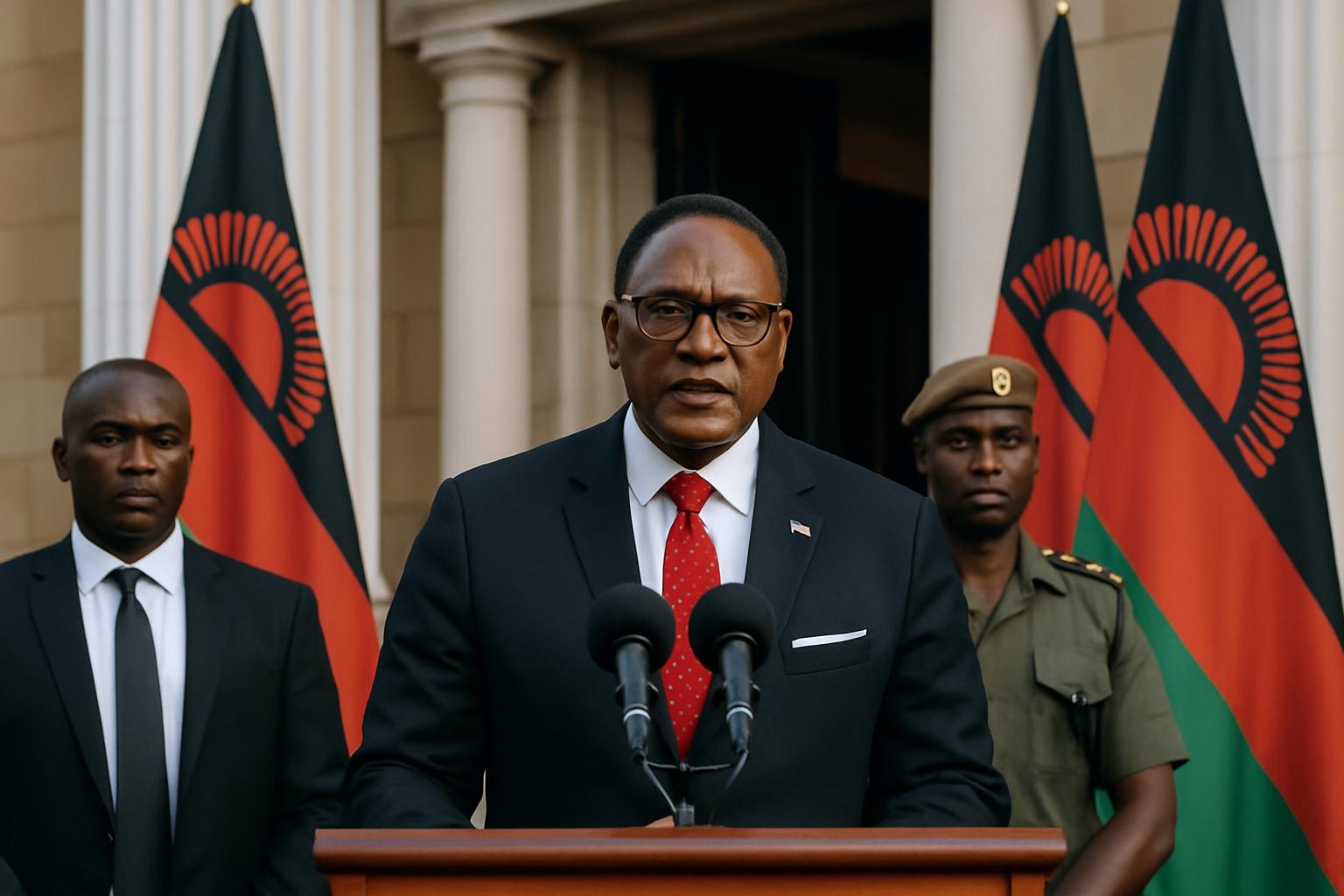 Tensions internes au sein du Malawi Congress Party : un député attaque Chakwera