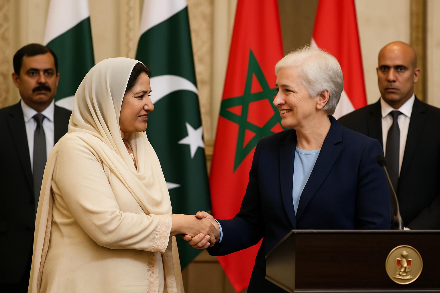 Félicitations de la Première Dame du Pakistan à la première femme Premier ministre du Maroc