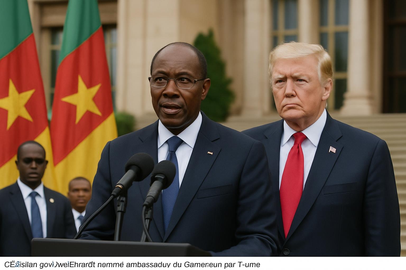 Christian Jové Ehrhardt nommé ambassadeur du Cameroun par Trump