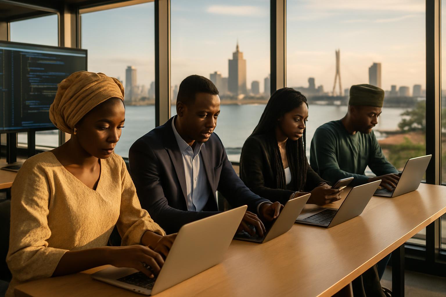 Le Nigeria a des talents pour l'industrie mondiale du cirque