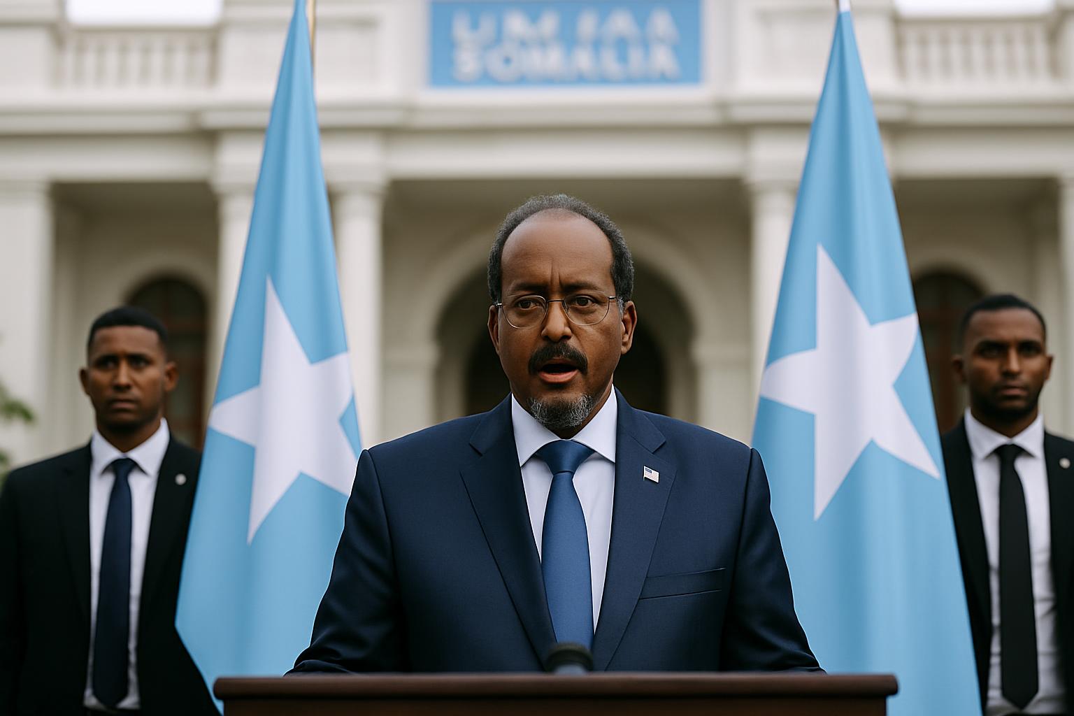 La Somalie refuse la présence israélienne, déclare le président Mohamud
