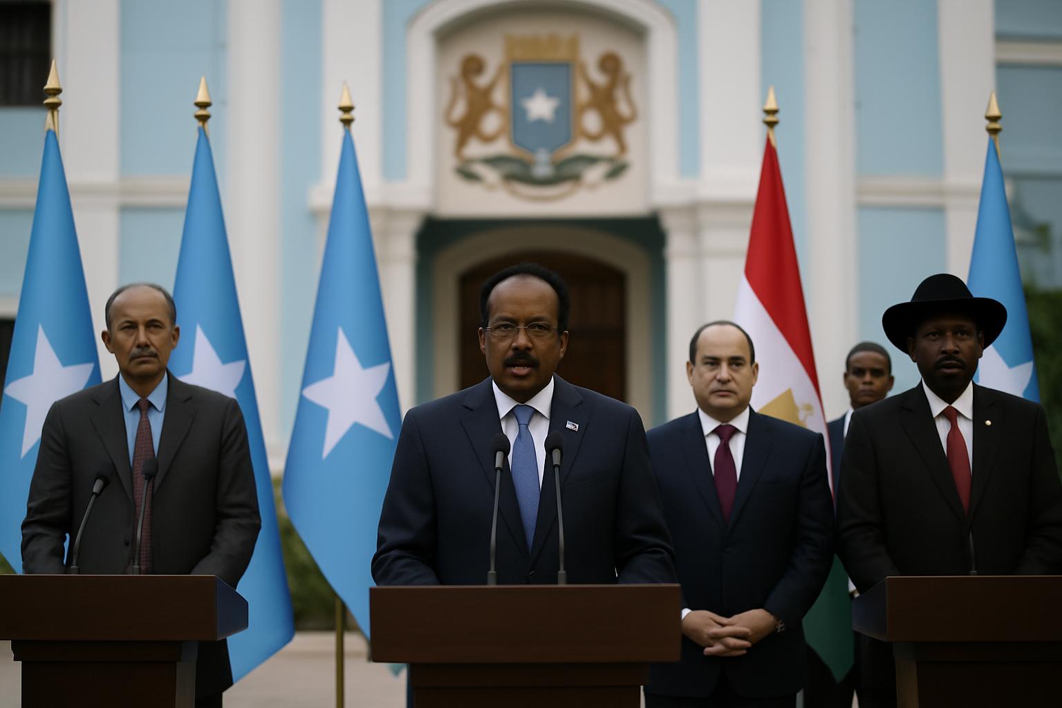 La Somalie rejoint l'Égypte, l'Érythrée et le Soudan pour un sommet crucial