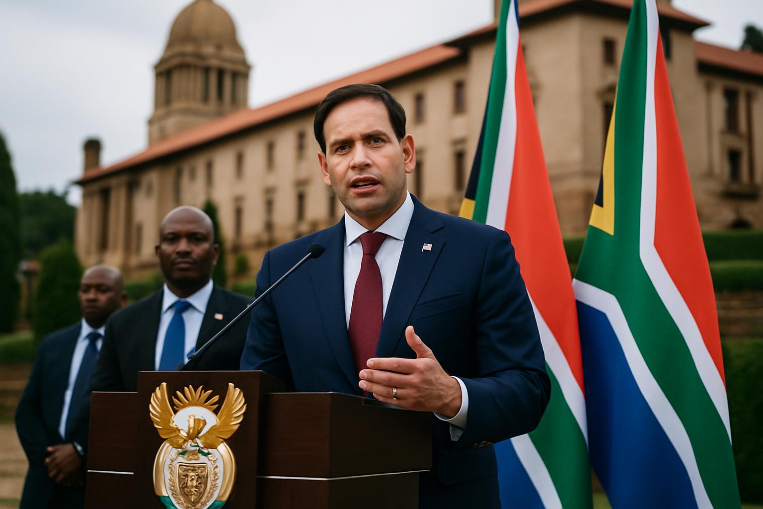 Rubio : pas de lien direct entre le retrait des bombardiers américains et l'incident au Royaume-Uni