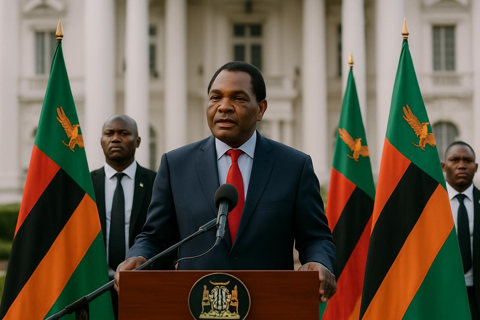 Le président Hichilema annonce une expansion de la protection sociale en Zambie